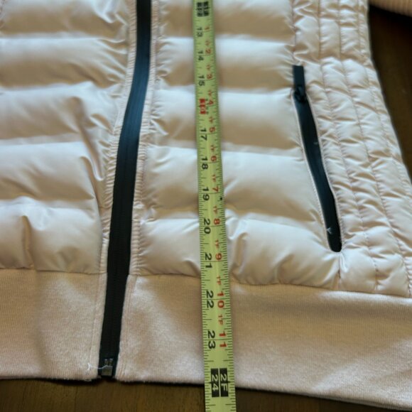 Mark New York Women's Performance Puffer Bomber Jacket Light Pink Sz Small - Picture 12 of 13